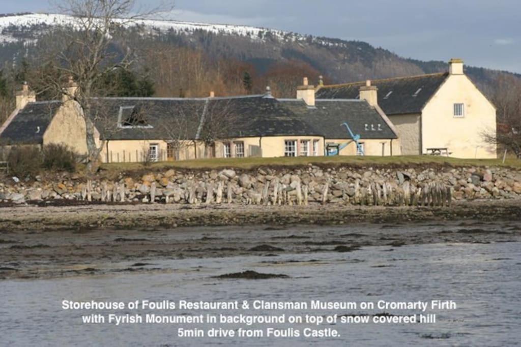 Foulis Cottage, Foulis Estate, Highland Scotland Ardullie Exterior foto